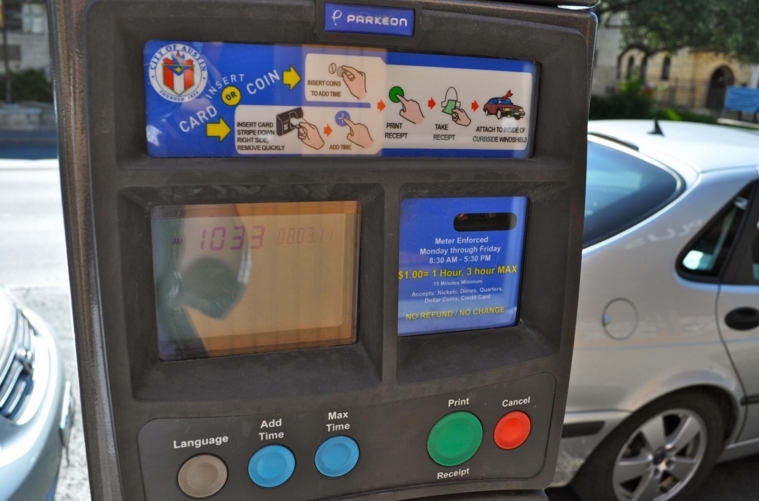 Image: New app allows Austinites to pay parking fees via smartphone